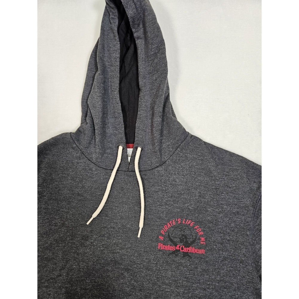 Disney Pirates Of‎ The Caribbean Hoodie Size Medium "Dead Men Tell No Tales" - Picture 3 of 7